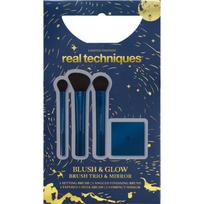 Real Techniques Holiday Blush & Glow šepetėlių rinkinys