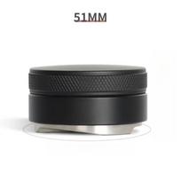51/53/58mm Professional Espresso Tamper Adjustable Coffee Leveling Tool Espresso Dispenser for Espresso Machine Accessories black