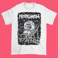 Vtg Propagandhi Band For Fans T Shirt Heavy Cotton White S-5XL Unisex MM947 M white