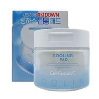 Cellfusion C Cooling Pads 1 Pack (70 Sheets) Post Alpha Daily Toner Pads Skin Soothing, Refinement, Anti-aging, 70 Sheets Pack, 70 pads, 1 pcs gray