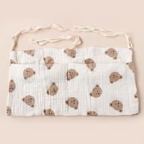 Foldable Baby Crib Hanging Bag Double-Layer Stroller Diaper Organizer  Travel Style Q
