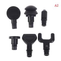 Raumenų relaksacijos masažinių pistoletų antgalio adapteris, prailginti antgaliai 18-19 mm kotui A2:6pcs black