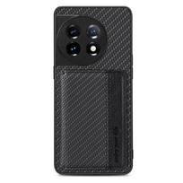 Dėklas Oneplus 13R ACE 5 Pro Piniginė Kortelių Laikiklis Odinis Telefono Dangtelis Oneplus 12 12R 11 10T Magnetinis Stovas Maišelis Dėklai OnePlus 13 juoda