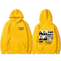 Raperis RnBoi Mano Akys Vienintelės Praeities Albumas Gobtuvas Vyrams Moterims Hip Hop Mada Muzika Megztinis su Gobtuvu Sportinis Kostiumas M yellow