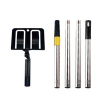 Four Sections Rod Extended Spray Shield Holder Paint Shield Holder  Automotive Painting black