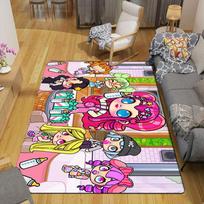 Avatarų pasaulio žaidimo personažo kilimėlis grindims svetainei ar miegamajam, minkštas ir patogus kilimas, dovana gimtadieniui ir šventei.ZFF0913117 70x100cm( 27x39in )