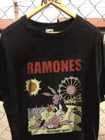 New Ramones Rockaway Beach t-shirt, gift for fan new black L brown