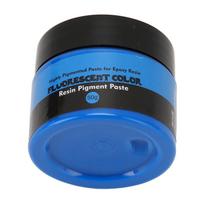 Epoxy Resin Pigment 50g Fluorescent Color High Saturation Easy Operation Liquid Resin Colorant for Art Crafts DIY Making fluorescencinė mėlyna spalva