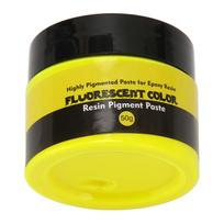 Epoxy Resin Pigment 50g Fluorescent Color High Saturation Easy Operation Liquid Resin Colorant for Art Crafts DIY Making fluorescencinė geltona spalva