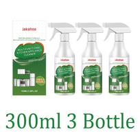 Buitinis riebalų šalinimo purškiklis 100ml Fermentinis tirpalas Virtuvės valiklis Orkaitės Mikrobangų krosnelės Šaldytuvo Spintelės Riebalų dėmių valiklis Saugus naudojimas 300ml 3 Bottle