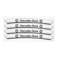 4 vnt. aliumininiai automobilio emblemos, ratlankių dangtelio lipdukai Mercedes Benz AMG W212 W204 W211W168 W213 W210 W124 GLA GLC 4Pcs