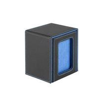 Trading Card Deck Box Durable Sturdy Card Storage Container Collectible Game Card Carrying Case Holds 100+ Cards Storage Box mėlyna