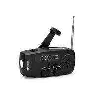 Vakoss FM-3660K FM/AM Emergency Radio with Dynamo / Flashlight / Power Bank / Solar Panel FM-3660K