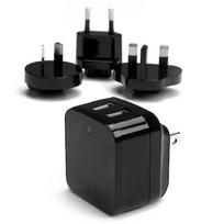 Startech 2 PORT USB TRAVEL WALL CHARGER 17W / 3.4A - 110V/220V USB2PACBK