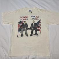 Vtg Billy Joel Elton John T-Shirt 90s Mens XL White All Sport 1994 Tour Grunge XL black