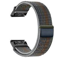22mm 26mm greito tvirtinimo nailoninis dirželis, skirtas Garmin Fenix 8 7 7X 6X Pro/Epix Pro Gen 2 51mm 47mm/Fenix6 5Plus 5XPlus, pintas laikrodžio dirželis 22mm Width black