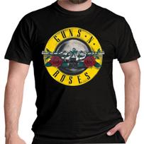 Official Guns N Roses T Shirt Classic Logo Rock Licensed Tee Black New S to 5XL XXL yellow