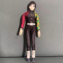 Kimetsu No Yaiba Shinobu Nezuko BuiltIn Wire Mesh Variable Shape Plush Action Figures Dolls Collection Toys Gift