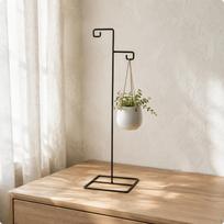 Papuošalų pakabinimo stovas Minimalistinis dekoratyvinis kabliukas Geležies stilius 1 Nuimamas Style 2 Integrated beige
