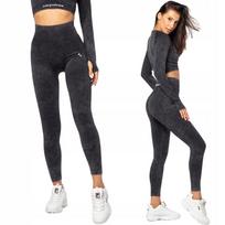 Women's Sports Leggings Carpatree Yasmine For The Gym Seamless Rm black