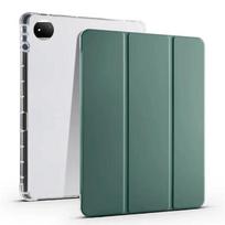 For Honor Magic Pad 2 Case with Pencil Holder Trifold PU Leaher Soft TPU Back Stand Tablet Case For Honor Magicpad 2 12.3 Cover MagicPad 2 12.3 inch gray
