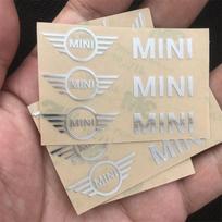 Madingos Automobilio Metalinės Kūrybiškos Vandeniui Atsparūs Purvui Atsparūs Lipdukai Aksesuarai BMW Mini Cooper One JCW F54 F55 F56 F57 F60 R50 R52 white