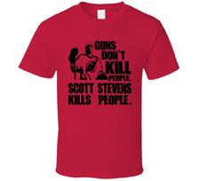Scott Stevens New Jersey Hockey Tough Guy T Shirt XL black