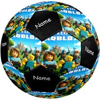 Custom Name Roblox Theme Size 5 Soccer Ball, Suitable for Both Indoor and Outdoor Matches, a Gift Suitable for Everyone. Size 5