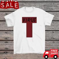 Gorillaz 2-D T Virus Cosplay Shirt Unisex Fan Gift S-5Xl XXXXL gray