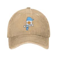 Las malvinas argentina soccer football Trucker Hat Outfit For Unisex Baseball Cap  Vintage Wear Sun Caps Adjustable One Size beige