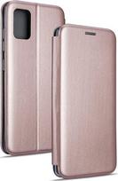 Etui Book Magnetic Samsung A20s A207 pink-gold/rose gold