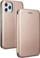 Etui Book Magnetic iPhone 12 5.4" pink-gold/rosegold