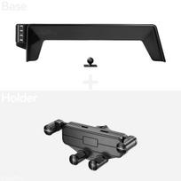 For Toyota Prius XW60 2023-2026 Car Phone Holder Screen Fixed Clip Wireless Charger Custom-fit Phone Screen Base Accessories Base and holder-1 black