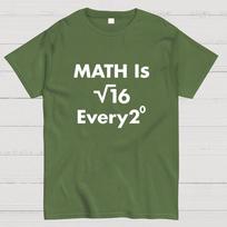 Math Is For Every One Cotton Summer Casual Cool Loose T-Shirt S white