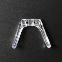 10pcs Eyeglasses Silicone Nose Pads Gold Silver Metal Core Glasses Bridge sidabras
