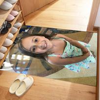 Customize Photos Customize picture Area Rug Suitable for Study room Game Room Dormitory Hallway Antislip Carpet Office home decor 40cmx60cm black