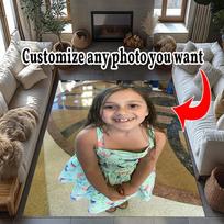Customize Photos Customize picture Area Rug Suitable for Study room Game Room Dormitory Hallway Antislip Carpet Office home decor 160cmx200cm