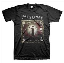 Vintage Ministry Psalm 69 T-Shirt Gift Fans Music Shirt XL gray