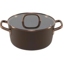 ZWILLING Milano puodas su stikliniu dangčiu 24 cm, rudas