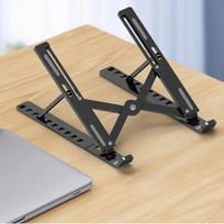 Adjustable Plastic Laptop Stand, Portable, Foldable & Cooling, Desktop Holder for All Computers juoda