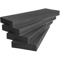 Garažo sienos apsauga, automobilio durų apsauga, didelio tankio EVA putplasčio sienos apsauga, buferis parkavimo pagalbai (4 pakuotė) 4 Pack gray