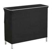 Sulankstomas baro stalas ZG-LSZT-DSC 110x38,5x88,5 cm su nešiojimo krepšiu ir 2 lentynomis