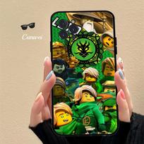 Anime N-NinjagoS telefono dėklas IPhone 16 15 14 11 12 13 Mini Pro XS Max dangtelis 6 7 8 Plus X Funda korpusas iPhone 14 black