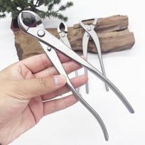 Praktiškas bonsai grožio rinkinys Nerūdijančio plieno atsparus dilimui bonsai medžio rinkinio įrankis Taupantis laiką genėjimo rinkinys Ergonomiška ilga rankena beige
