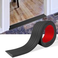 1PC 1m/39.37inch Doorway Threshold Ramp Self-adhesive PVC Rubber Ramp Wear-resistant Striped Stair Anti Slip Tape 50mm juoda