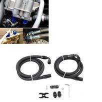 BMW E36/E46/M3/E90/E92/E93 Engine Oil Cooler Adapter Kit None black