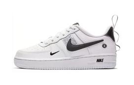 Nike Air Force 1 Low Utility Balti Juodi PS AV4272-100 33.5 white