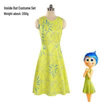 Inside Out 2 Džiaugsmo kostiumas - Laimingos emocijos Helovino Cosplay 3XL yellow