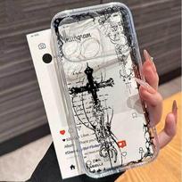 Case For Honor 90 MAGIC 7 Lite X8D X8C X6C X9D X7D X9A X9B X8B X7B X7A Nova 5T P30 Pro  Dark Gothic Cross Mark Hot Cover Honor X8B