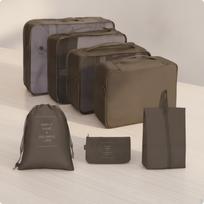 7 Pieces Packing Cubes Long-Lasting Cube Set Zippered for Travelers 7-piece 150G juoda